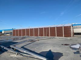 Raktársátor 10 méter széles-20